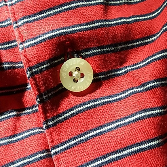 Vtg Golf US Masters Augusta National polo L stripe - Picture 6 of 9